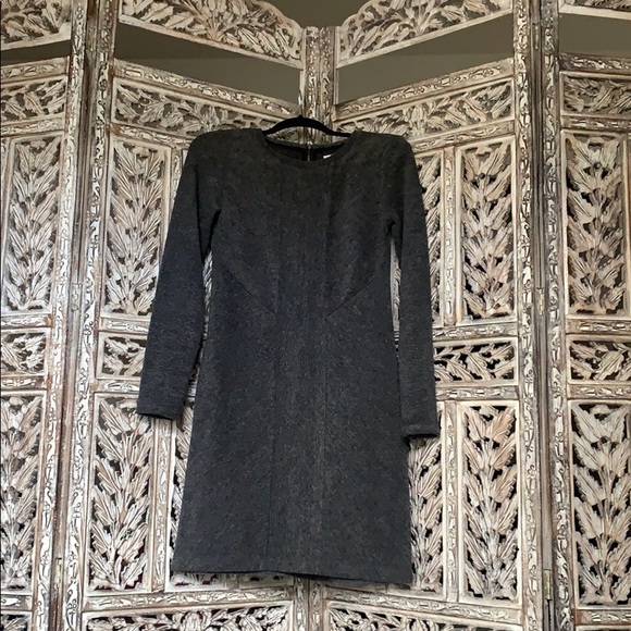 Charcoal Cozy Dress - Picture 1 of 4